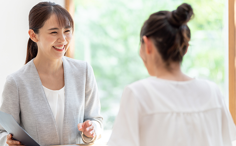 お顔の見える相談重視